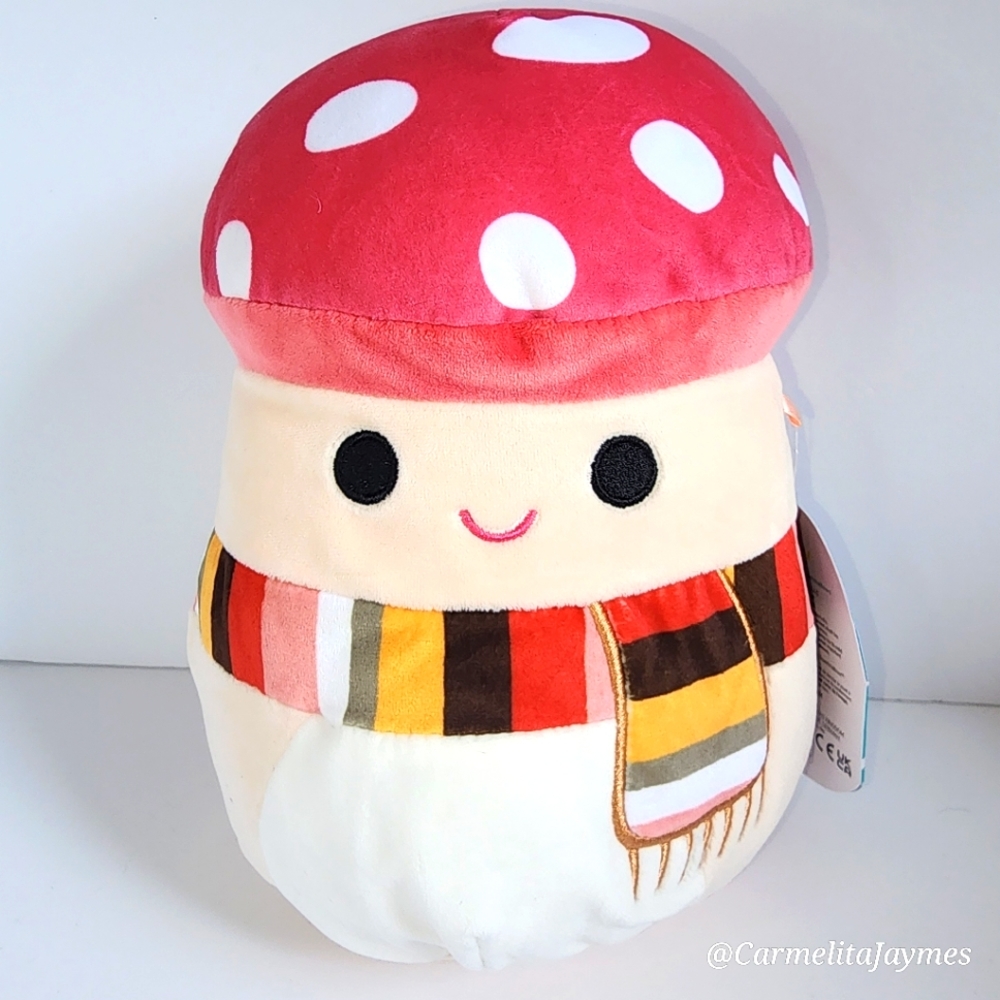 🍁 MALCOLM 🍄 Mushroom Harvest Squad Original Squishmallow by Kelly Toy NWT